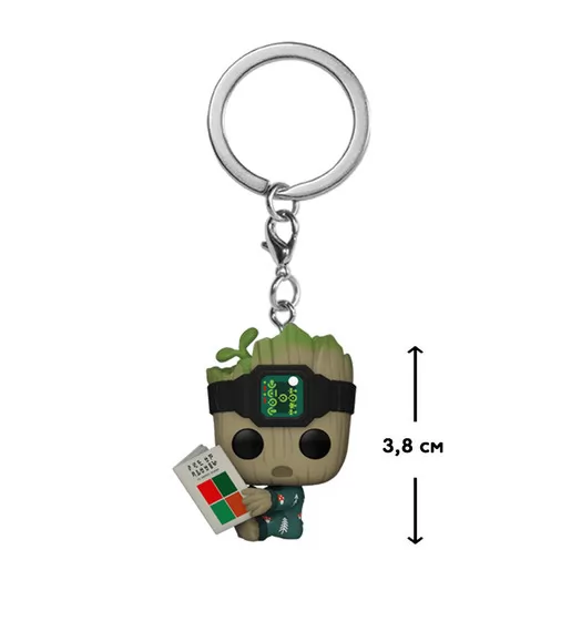 Игровая фигурка на клипсе Funko Pop! - Грут с книгой - 70647_2.jpg - № 2
