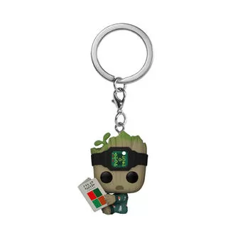 Игровая фигурка на клипсе Funko Pop! - Грут с книгой