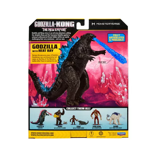 Фигурка Godzilla x Kong - Годзилла до эволюции с лучом