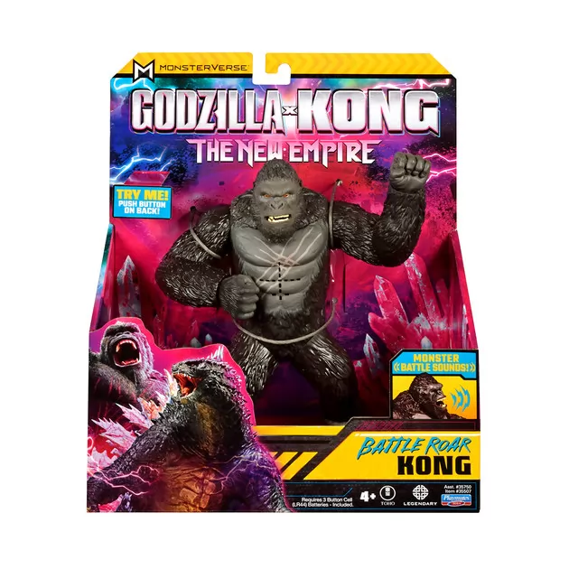 Фигурка Godzilla x Kong - Конг готов к бою (звук)