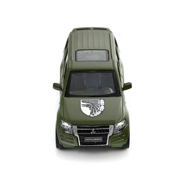 Автомодель серии Шевроны Героев - Mitsubishi Pajero 4WD Tubro - 93 ОМБр""