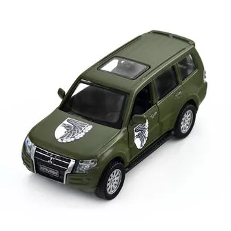 Автомодель серии Шевроны Героев - Mitsubishi Pajero 4WD Tubro - 93 ОМБр