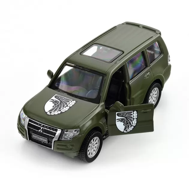 Автомодель серии Шевроны Героев - Mitsubishi Pajero 4WD Tubro - 93 ОМБр""