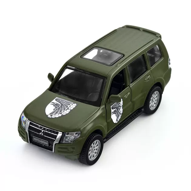 Автомодель серии Шевроны Героев - Mitsubishi Pajero 4WD Tubro - 93 ОМБр""