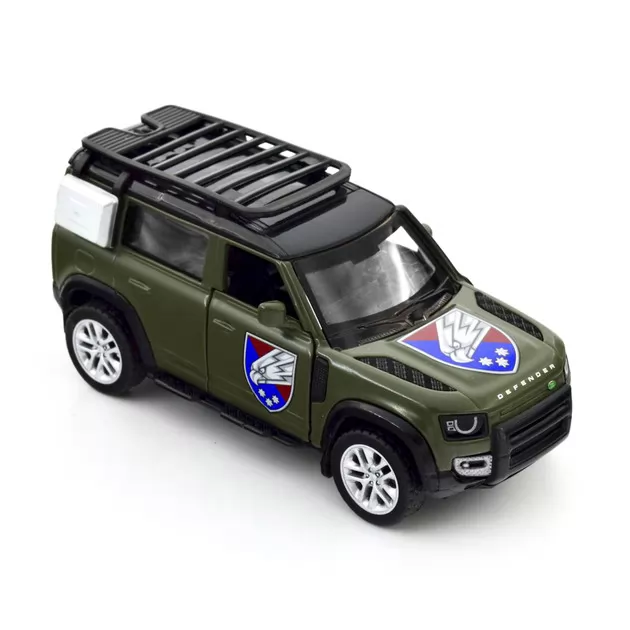 Автомодель серии Шевроны Героев - Land Rover Defender 110 - 25 ОВДБр""