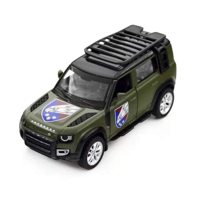 Автомодель серии Шевроны Героев - Land Rover Defender 110 - 25 ОВДБр""