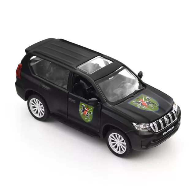 Автомодель серии Шевроны Героев - Toyota Land Cruiser Prado - 110 ОМБр""