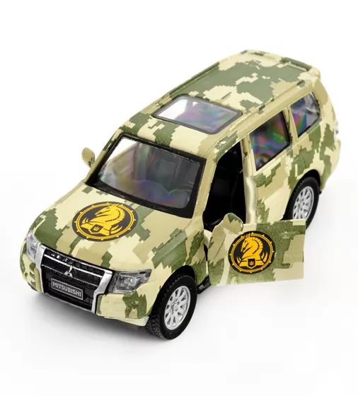 Автомодель серии Шевроны Героев - Mitsubishi Pajero 4WD Tubro - 47 ОМБр"" - 250361M_9.jpg - № 9