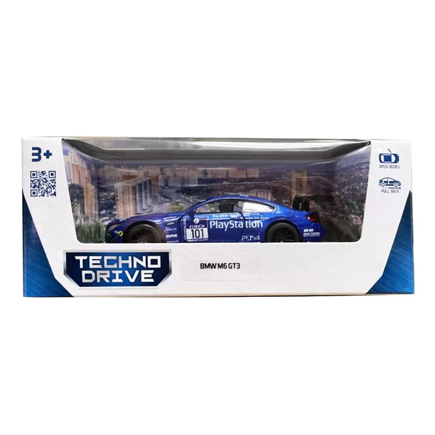 Автомодель – BMW M6 GT3 (синий)