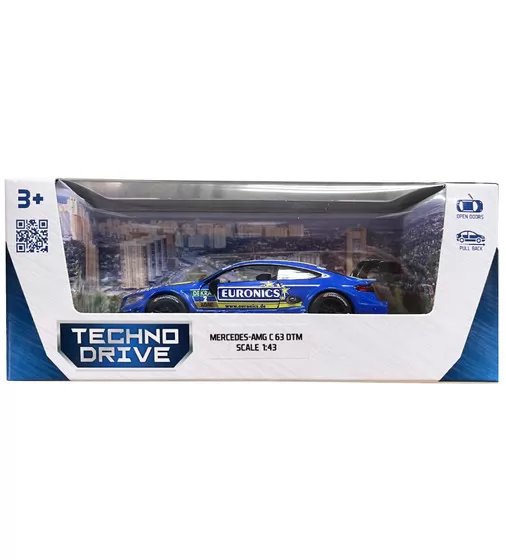 Автомодель – Mercedes-AMG C63 DTM (синий) - 250355_2.jpg - № 2