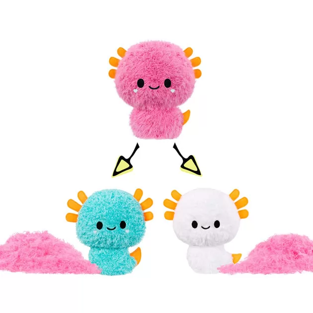 Мягкая игрушка-антистресс Fluffie Stuffiez - Аксолотль