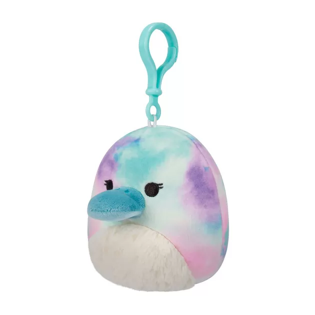 Мягкая игрушка на клипсе Squishmallows – Утконос Бриндал (9 cm)