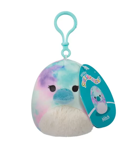 Мягкая игрушка на клипсе Squishmallows – Утконос Бриндал (9 cm) - SQCP00215_7.jpg - № 7