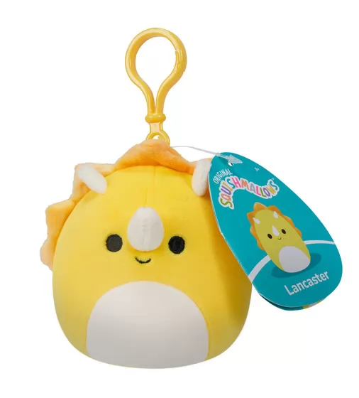 Мягкая игрушка на клипсе Squishmallows – Трицератопс (9 cm) - SQCP00216_7.jpg - № 7