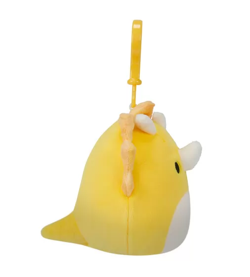 Мягкая игрушка на клипсе Squishmallows – Трицератопс (9 cm) - SQCP00216_5.jpg - № 5
