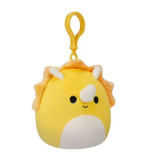 Мягкая игрушка на клипсе Squishmallows – Трицератопс (9 cm) - SQCP00216_6.jpg - № 6