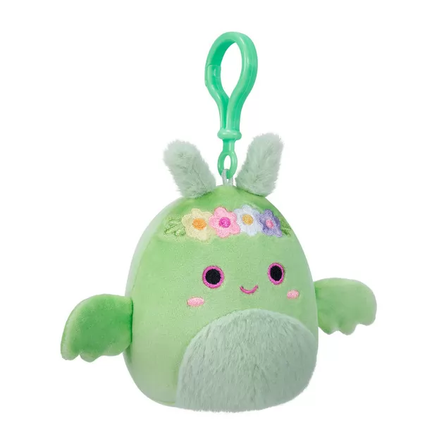 Мягкая игрушка на клипсе Squishmallows – Дракон Тов (9 cm)