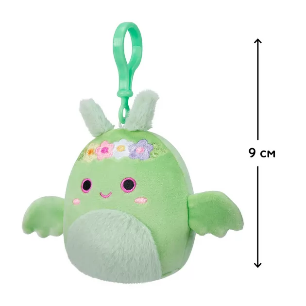 Мягкая игрушка на клипсе Squishmallows – Дракон Тов (9 cm)