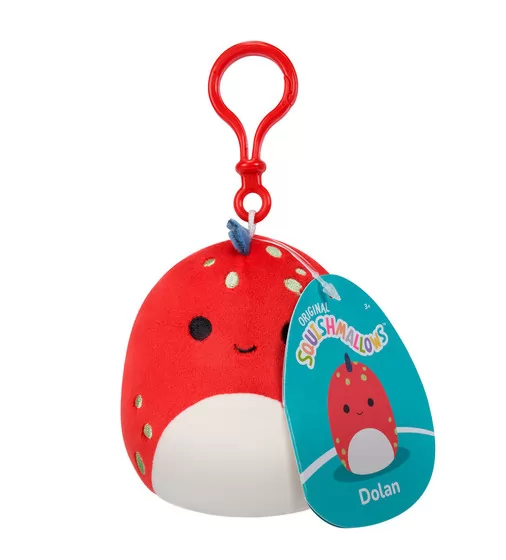 Мягкая игрушка на клипсе Squishmallows – Дино Долан (9 cm) - SQCP00218_7.jpg - № 7