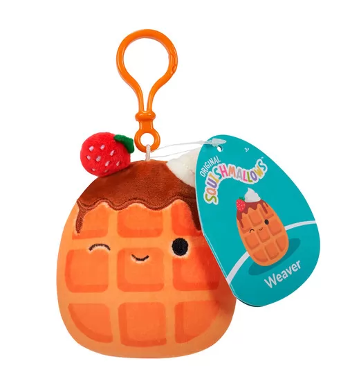 Мягкая игрушка на клипсе Squishmallows– Вафелька Вивер (9cm) - SQCP00219_7.jpg - № 7