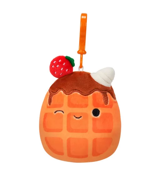 Мягкая игрушка на клипсе Squishmallows– Вафелька Вивер (9cm) - SQCP00219_1.jpg - № 1