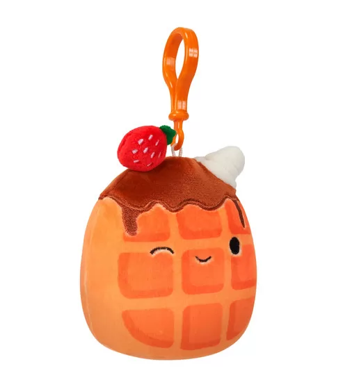 Мягкая игрушка на клипсе Squishmallows– Вафелька Вивер (9cm) - SQCP00219_6.jpg - № 6