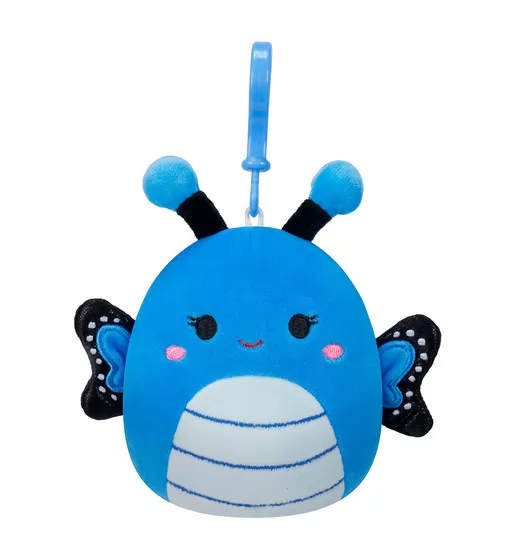 Мягкая игрушка на клипсе Squishmallows– Бабочка Вейверли (9cm) - SQCP00220_1.jpg - № 1
