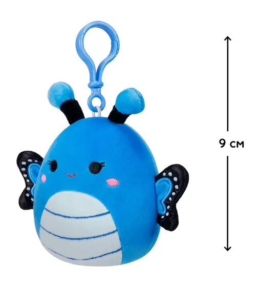 Мягкая игрушка на клипсе Squishmallows– Бабочка Вейверли (9cm) - SQCP00220_2.jpg - № 2