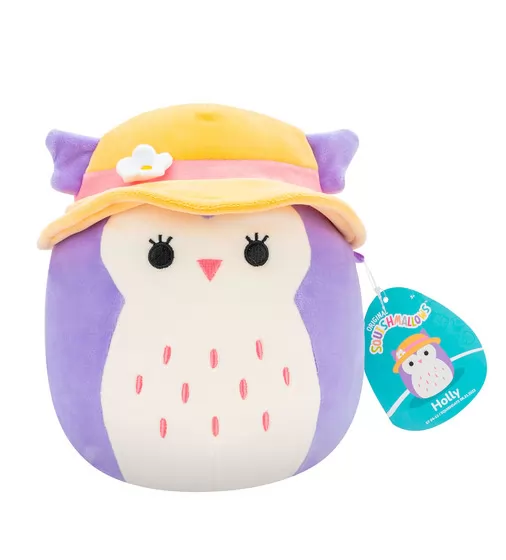 Мягкая игрушка Squishmallows – Сова Холли (19 cm) - SQCR05400_7.jpg - № 7