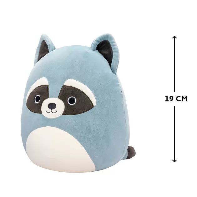 Мягкая игрушка Squishmallows – Енот Рокки (19 cm)