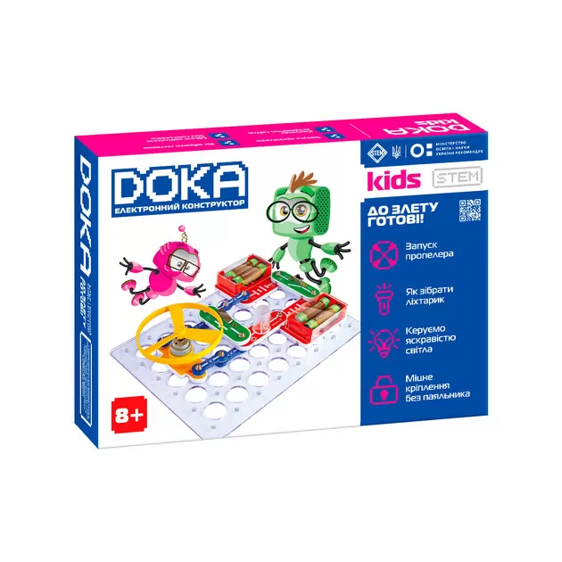 Конструктор электронный Doka К взлету готовы!""