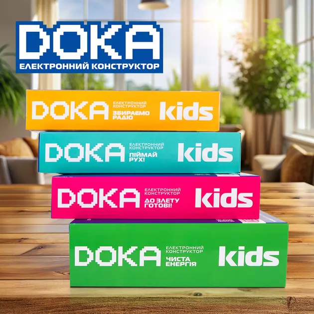 Конструктор электронный Doka К взлету готовы!""