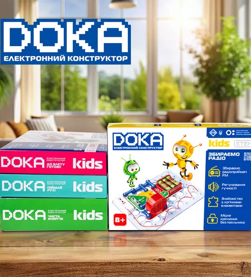 Конструктор электронный Doka Собираем радио"" - D70703_5.jpg - № 5