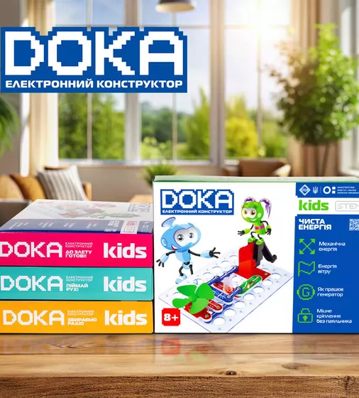 Конструктор электронный Doka Чистая энергия"" - D70704_8.jpg - № 8