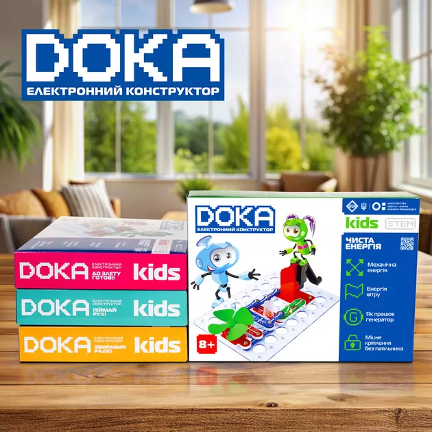 Конструктор электронный Doka Чистая энергия""