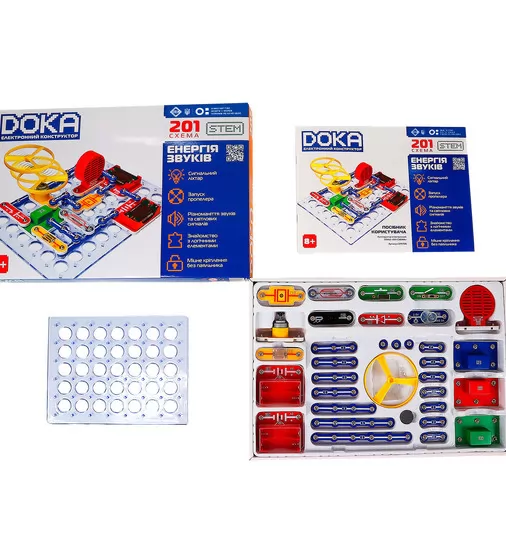 Конструктор электронный Doka  201 схема"" - D70706_4.jpg - № 4