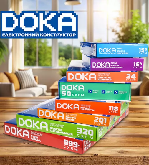 Конструктор электронный Doka Альтернативная энергия" 50 схем" - D70711_9.jpg - № 9