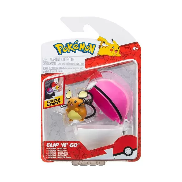 Игровой набор Pokemon W15 - Деденнэ в покеболе
