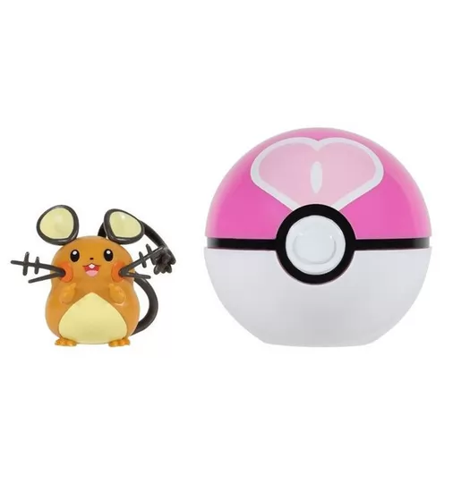 Игровой набор Pokemon W15 - Деденнэ в покеболе - PKW3138_2.jpg - № 2
