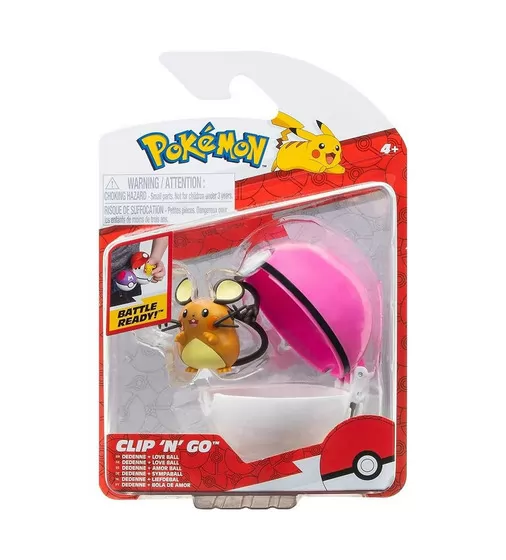 Игровой набор Pokemon W15 - Деденнэ в покеболе - PKW3138_1.jpg - № 1