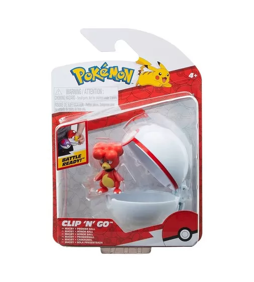 Игровой набор Pokemon W15 - Магби в покеболе - PKW3139_1.jpg - № 1