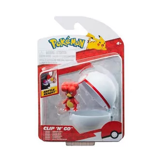 Игровой набор Pokemon W15 - Магби в покеболе