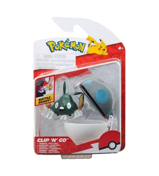 Игровой набор Pokemon W15 - Траббиш в покеболе - PKW3140_1.jpg - № 1