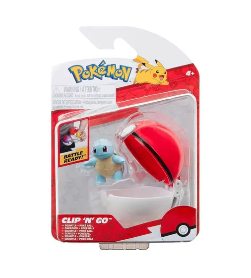 Игровой набор Pokemon W15 - Сквиртл в покеболе - PKW3143_1.jpg - № 1