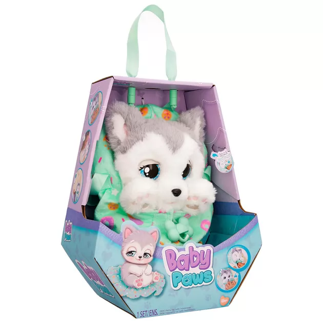 Интерактивная игрушка Baby Paws – Щенок хаски Флоуи