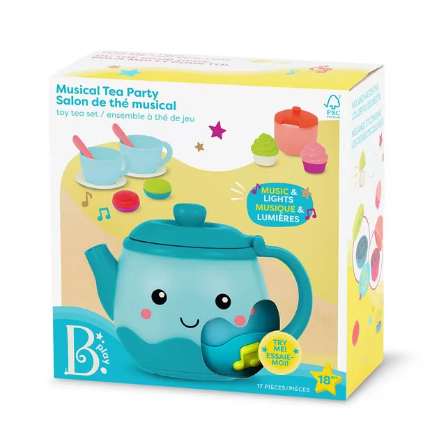 Игровой набор – Музыкальное чаепитие (17 предметов)