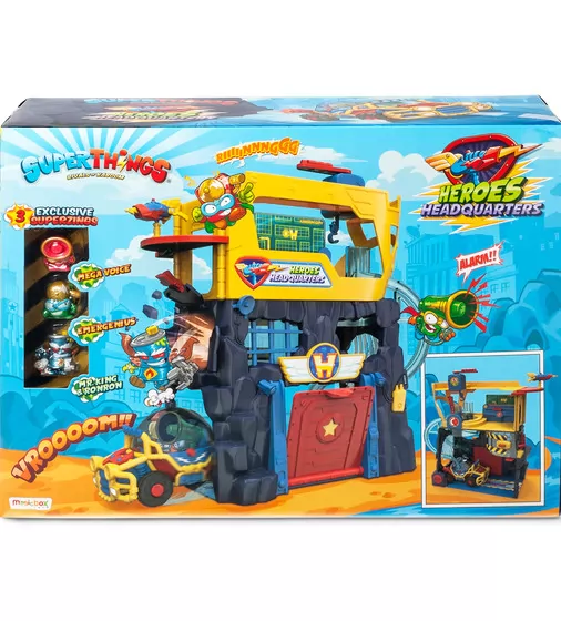 Игровой набор Superthings S  – Штаб-квартира - PSTSP112IN40_1.jpg - № 1