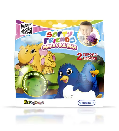Стретч-игрушка в виде животного серии «Softy friends» – Милая семья - 8-SC22_1.jpg - № 1