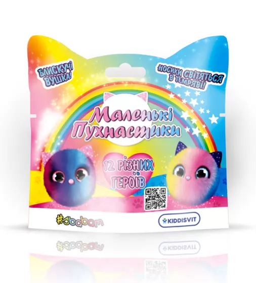 Мягкая коллекционная игрушка-сюрприз Doki Doki" – Маленькие пушистики" - 121-CN21_1.jpg - № 1