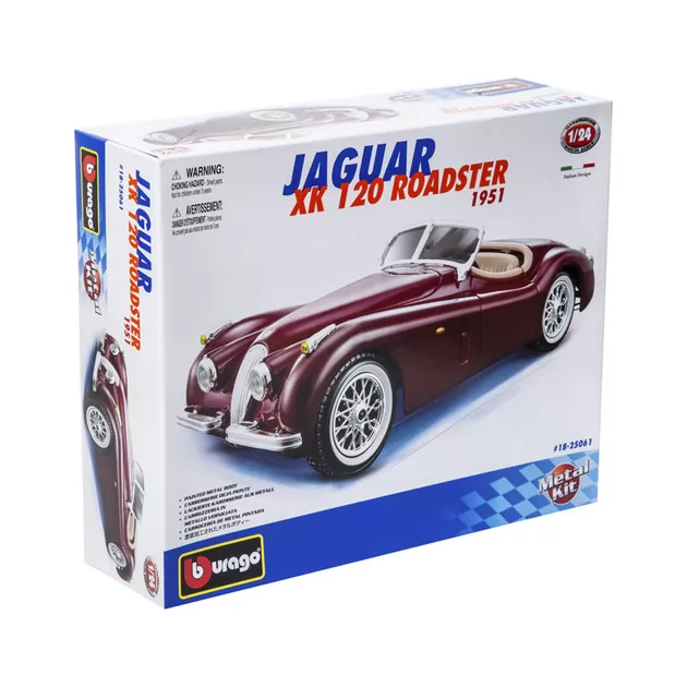 Авто-Конструктор - Jaguar Xk 120 Roadster (1948) (1:24)
